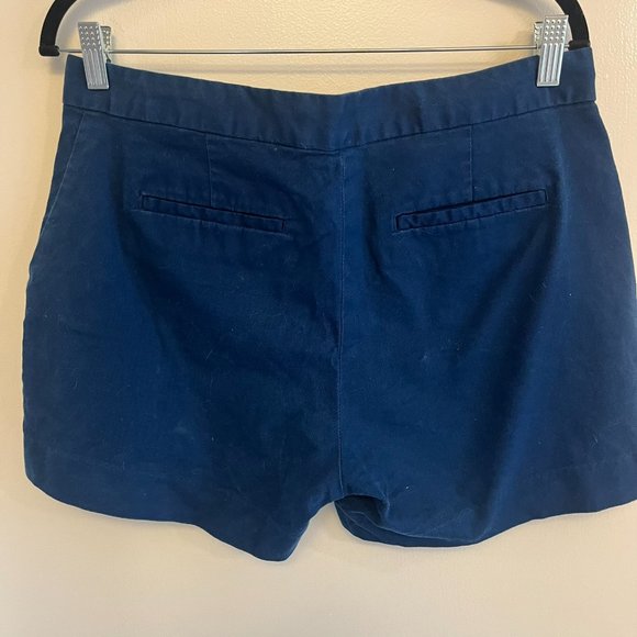 Banana Republic - Twill Sailor Shorts - Navy - Size 8 - Picture 4 of 4